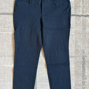 Old Navy Pixie ankle-length professional work pant size 14 black